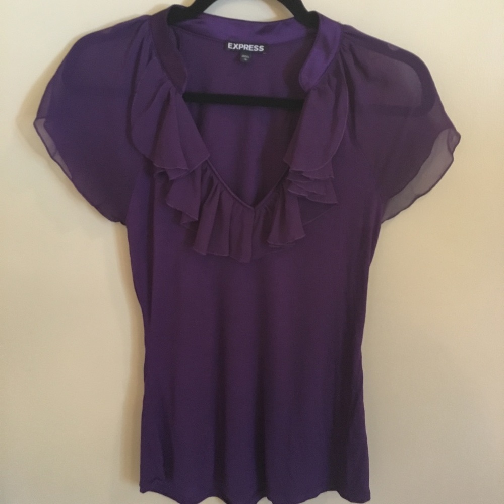 Purple express blouse 💜